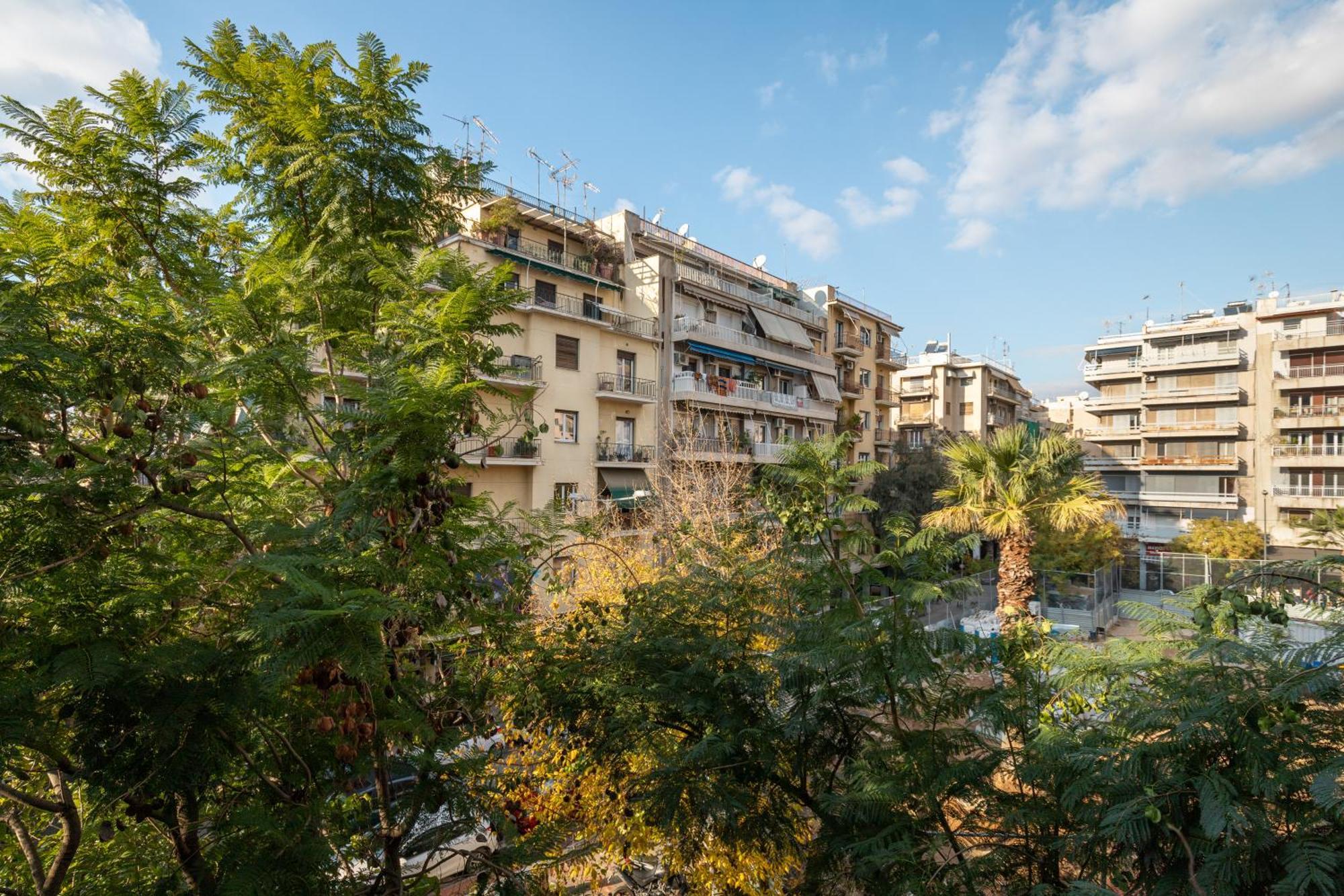 Lovely Apartment In Exarcheia Athen Exterior foto